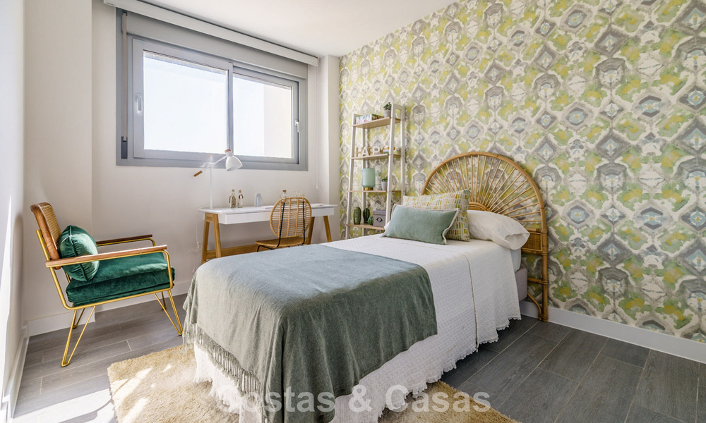 New built modern apartments for sale in a new contemporary development - Mijas, Costa del Sol 780176