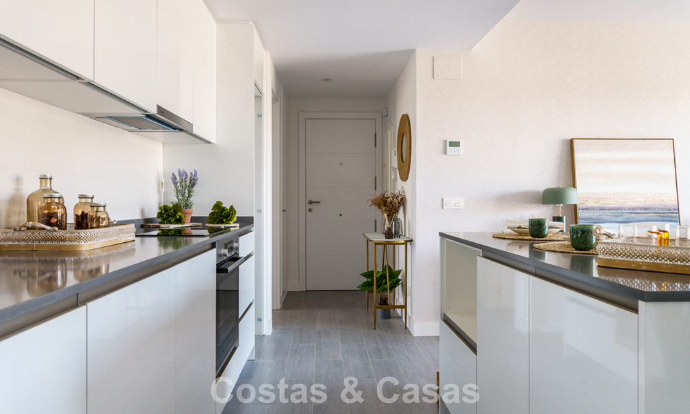 New built modern apartments for sale in a new contemporary development - Mijas, Costa del Sol 780183