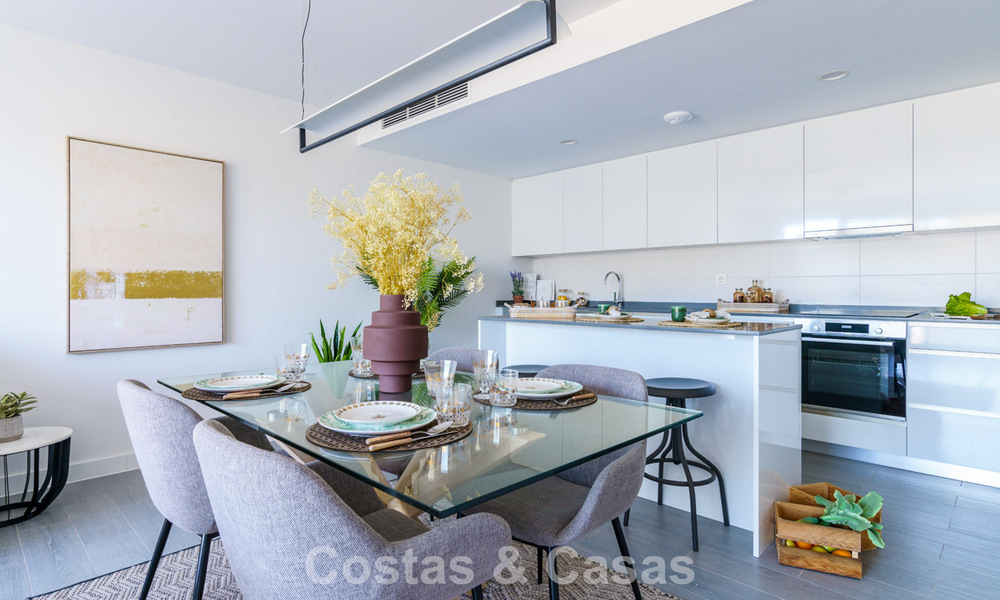 New built modern apartments for sale in a new contemporary development - Mijas, Costa del Sol 780184