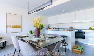 New built modern apartments for sale in a new contemporary development - Mijas, Costa del Sol 780184 