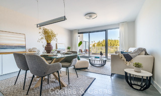 New built modern apartments for sale in a new contemporary development - Mijas, Costa del Sol 780185 