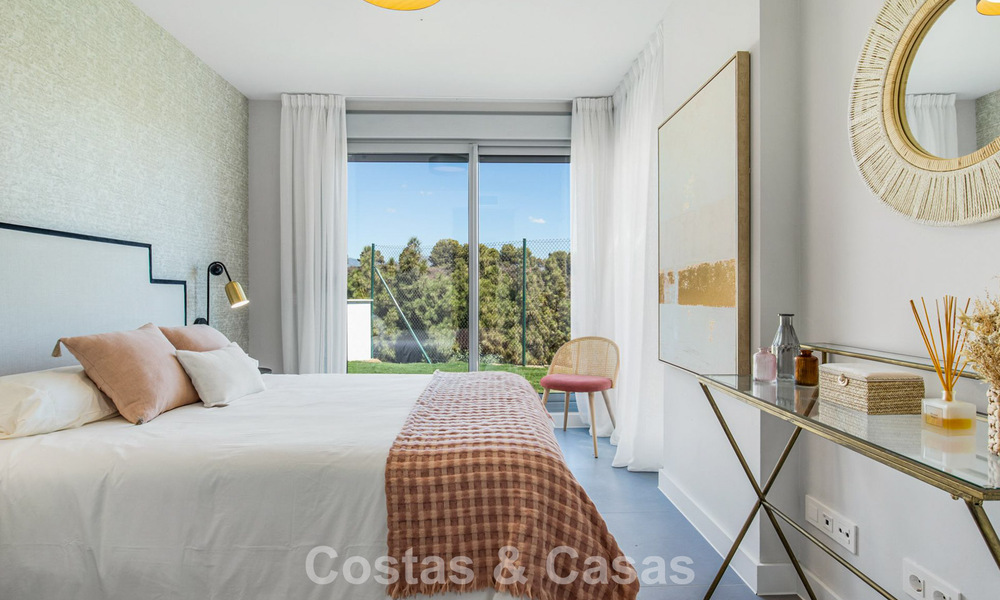 New built modern apartments for sale in a new contemporary development - Mijas, Costa del Sol 780195