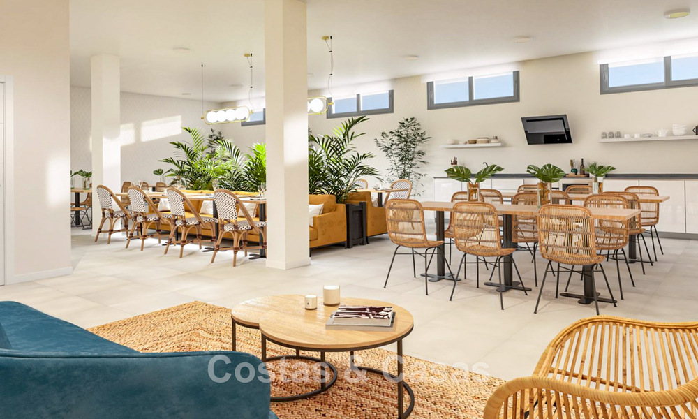 New built modern apartments for sale in a new contemporary development - Mijas, Costa del Sol 780204
