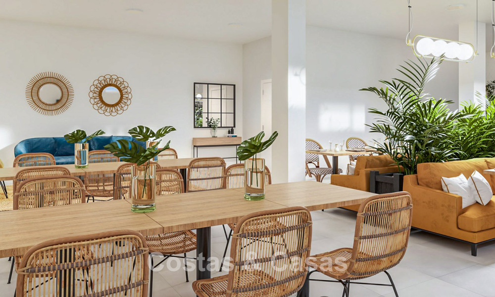 New built modern apartments for sale in a new contemporary development - Mijas, Costa del Sol 780205