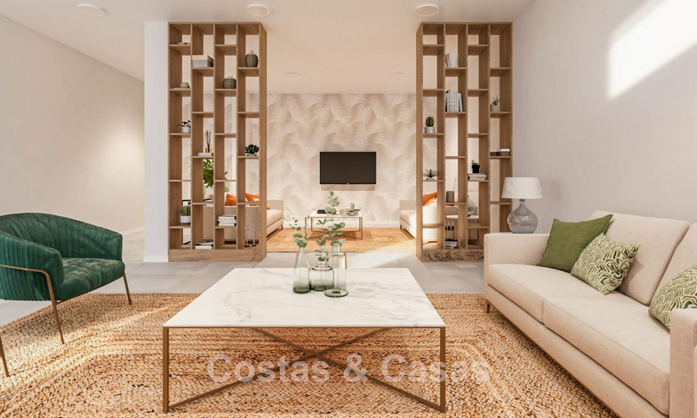 New built modern apartments for sale in a new contemporary development - Mijas, Costa del Sol 780206