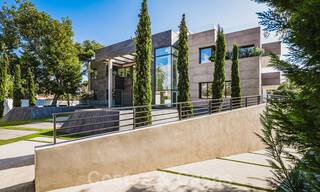 Brand new, beach side ultra-modern designer style villa for sale, Estepona East - Marbella. Ready to move in. 30715 