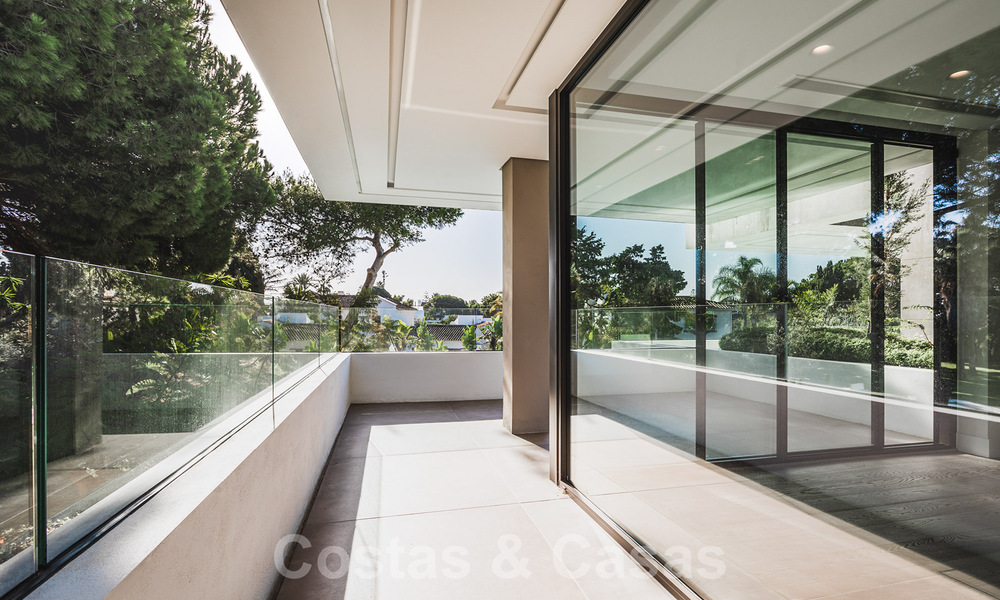 Brand new, beach side ultra-modern designer style villa for sale, Estepona East - Marbella. Ready to move in. 30722