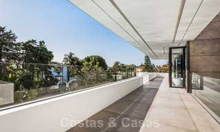 Brand new, beach side ultra-modern designer style villa for sale, Estepona East - Marbella. Ready to move in. 30728 