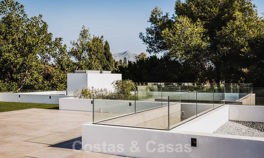 Brand new, beach side ultra-modern designer style villa for sale, Estepona East - Marbella. Ready to move in. 30738