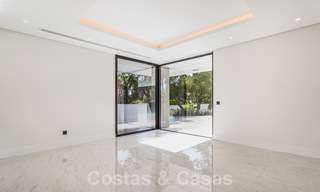 Brand new, beach side ultra-modern designer style villa for sale, Estepona East - Marbella. Ready to move in. 30739 