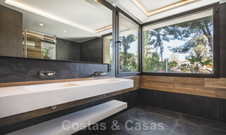 Brand new, beach side ultra-modern designer style villa for sale, Estepona East - Marbella. Ready to move in. 30740 