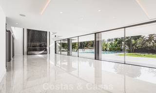 Brand new, beach side ultra-modern designer style villa for sale, Estepona East - Marbella. Ready to move in. 30746 
