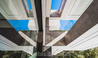 Brand new, beach side ultra-modern designer style villa for sale, Estepona East - Marbella. Ready to move in. 30754 