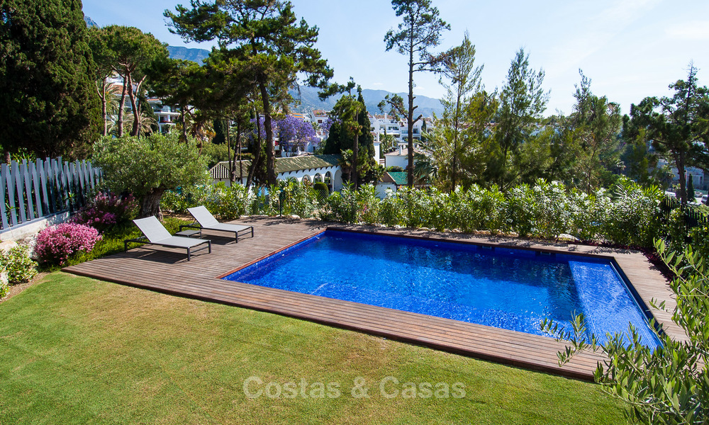 Last unit! Modern exclusive apartments for sale, each with their own heated pool, on the Golden Mile, Marbella 4247