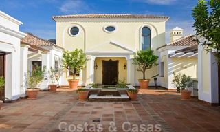 Exclusive villa for sale, with sea views, in a gated resort in Marbella - Benahavis 22360 