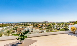 Stunning modern luxury apartments for sale in an exclusive complex in Nueva Andalucia - Marbella with panoramic golf and sea views 12731 