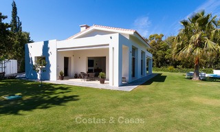 Modern villa for sale near the beach and frontline golf in Marbella - Estepona 4299 
