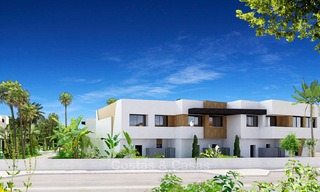 New modern townhouses for sale in Nueva Andalucia - Marbella, walking distance to Puerto Banus. 4494 