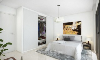 New modern townhouses for sale in Nueva Andalucia - Marbella, walking distance to Puerto Banus. 4499 