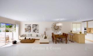 New modern townhouses for sale in Nueva Andalucia - Marbella, walking distance to Puerto Banus. 4501 