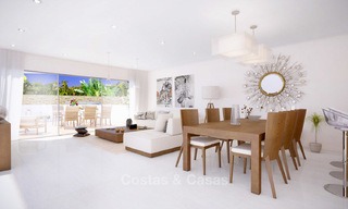 New modern townhouses for sale in Nueva Andalucia - Marbella, walking distance to Puerto Banus. 4502 
