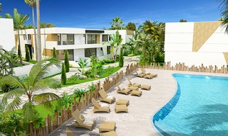 New modern townhouses for sale in Nueva Andalucia - Marbella, walking distance to Puerto Banus. 4504 