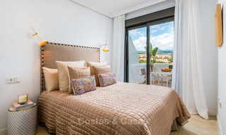 Mediterranean golf apartments for sale in a golf resort with sea views between Marbella and Estepona 4478 
