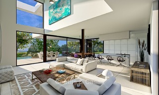 Exclusive modern villas with sea views for sale on the New Golden Mile, between Marbella and Estepona 4440 