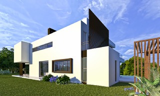 Exclusive modern villas with sea views for sale on the New Golden Mile, between Marbella and Estepona 4447 