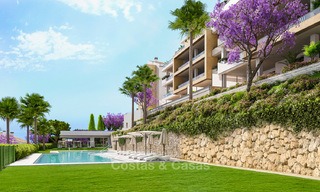 Great value, modern apartments with fantastic sea views for sale in Benalmadena, Costa del Sol 4517 
