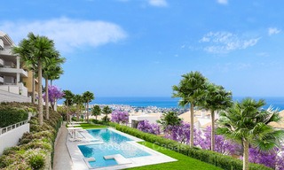 Great value, modern apartments with fantastic sea views for sale in Benalmadena, Costa del Sol 4518 