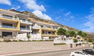Great value, modern apartments with fantastic sea views for sale in Benalmadena, Costa del Sol 4519 