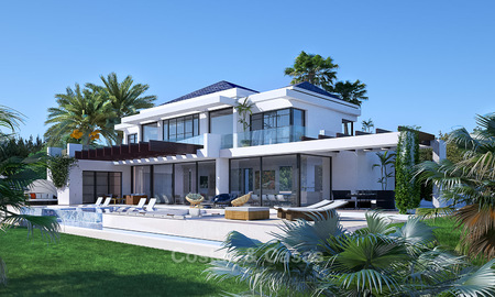 Luxurious, modern villa for sale, frontline golf, in Benahavis, Marbella 4677