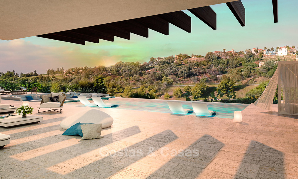 Luxurious, modern villa for sale, frontline golf, in Benahavis, Marbella 4678