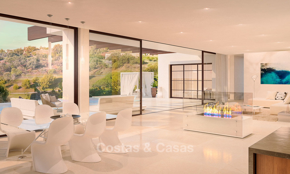 Luxurious, modern villa for sale, frontline golf, in Benahavis, Marbella 4682