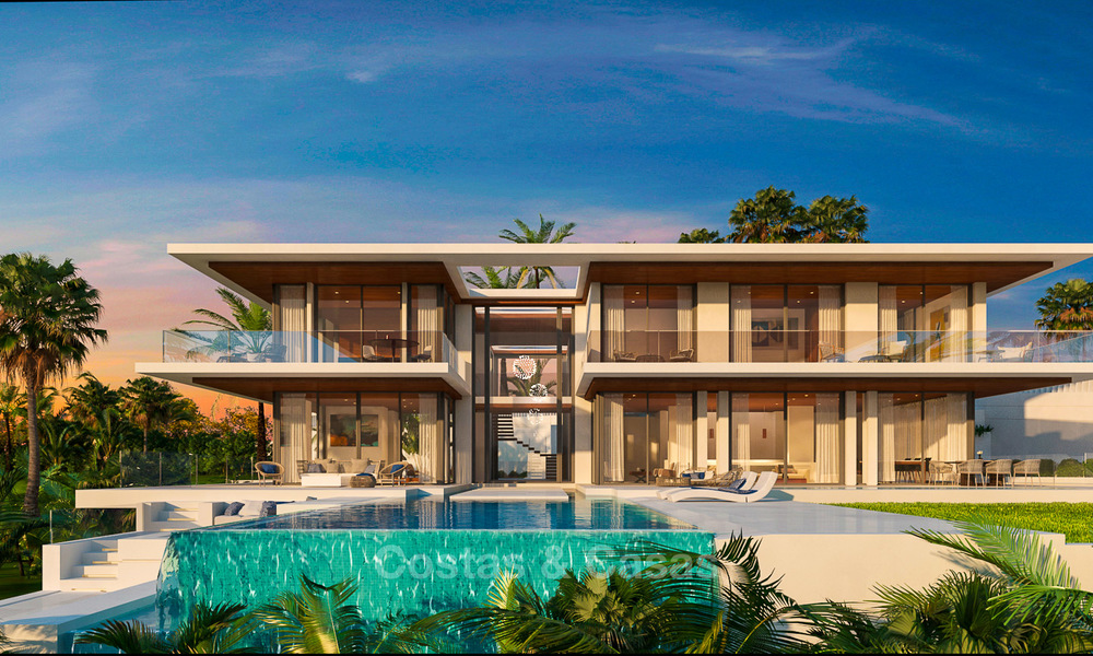 Luxurious modern villa with panoramic sea views for sale in Benahavis, Marbella 4716