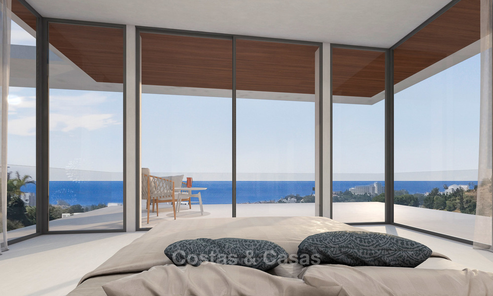 Luxurious modern villa with panoramic sea views for sale in Benahavis, Marbella 4719
