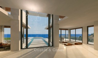 Luxurious modern villa with panoramic sea views for sale in Benahavis, Marbella 4720 
