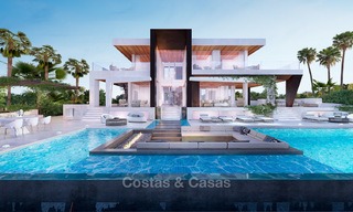 Two newly built luxurious, modern-contemporary villas for sale for the price of one, Nueva Andalucia, Marbella 4730 