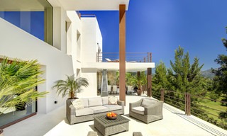 Awe inspiring modern luxury villa with panoramic sea views for sale, frontline golf, Benahavis – Marbella 4757 