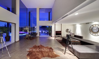 Awe inspiring modern luxury villa with panoramic sea views for sale, frontline golf, Benahavis – Marbella 4761 