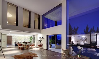 Awe inspiring modern luxury villa with panoramic sea views for sale, frontline golf, Benahavis – Marbella 4762 