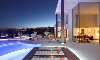 Awe inspiring modern luxury villa with panoramic sea views for sale, frontline golf, Benahavis – Marbella 4764 