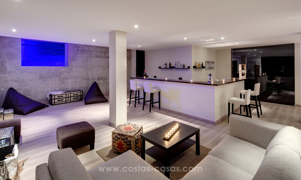 Awe inspiring modern luxury villa with panoramic sea views for sale, frontline golf, Benahavis – Marbella 4769