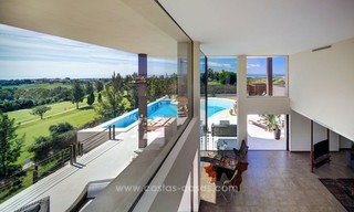 Awe inspiring modern luxury villa with panoramic sea views for sale, frontline golf, Benahavis – Marbella 4771 
