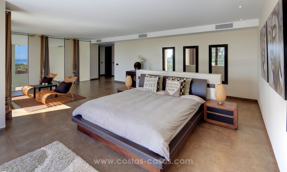 Awe inspiring modern luxury villa with panoramic sea views for sale, frontline golf, Benahavis – Marbella 4772