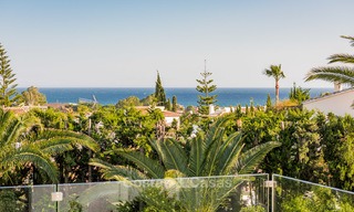Recently renovated Andalusian style luxury villa with sea views for sale, close to beach, Elviria, East Marbella 4800 