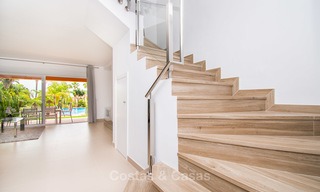 Freshly renovated, Andalusian style townhouses for sale, with sea views, ready to move in, Benahavis, Marbella 5946 
