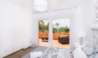 Freshly renovated, Andalusian style townhouses for sale, with sea views, ready to move in, Benahavis, Marbella 5951 
