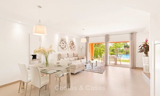 Freshly renovated, Andalusian style townhouses for sale, with sea views, ready to move in, Benahavis, Marbella 6143 